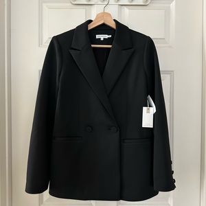 NEW WITH TAGS Good American Scuba Blazer